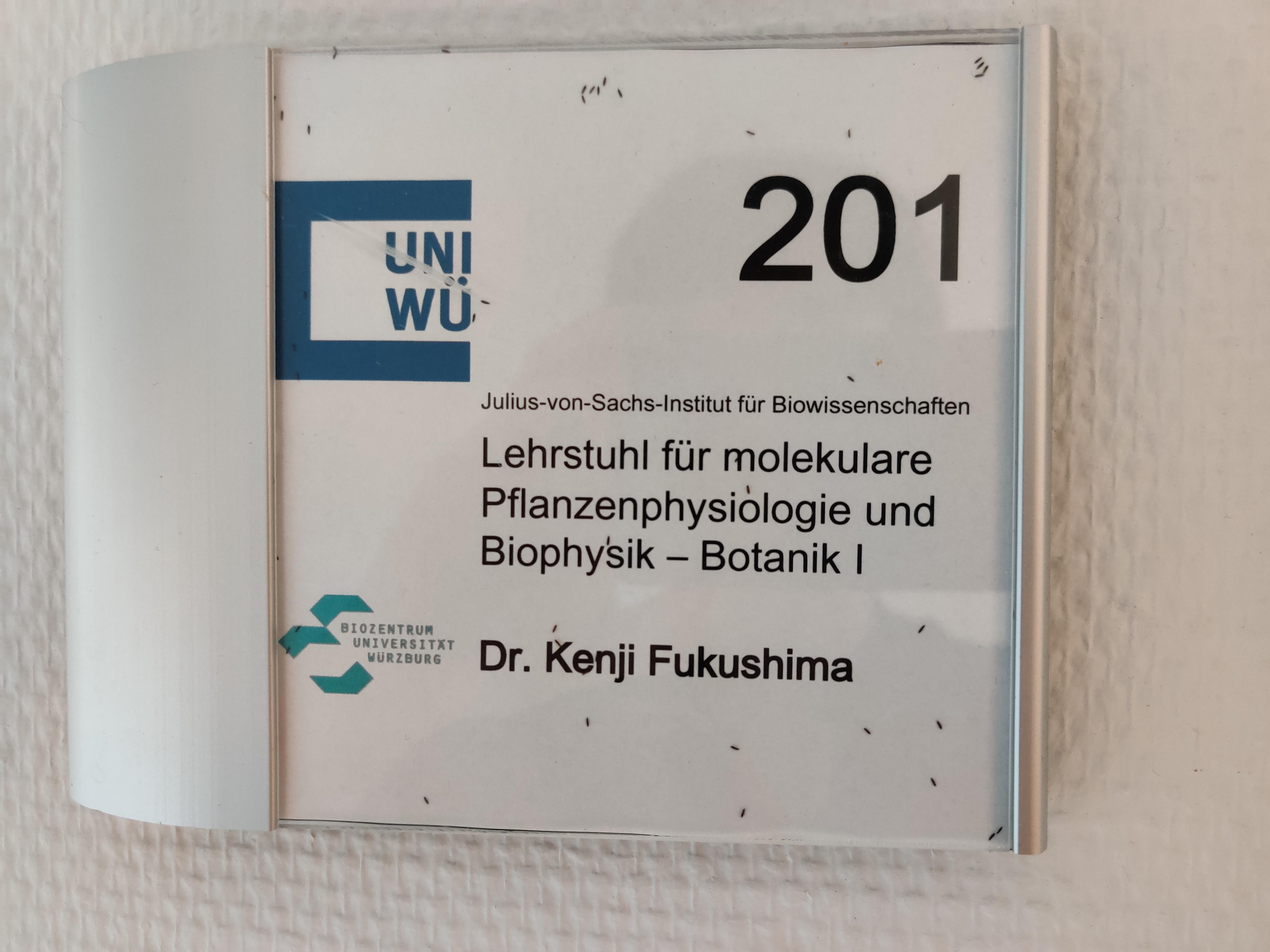 ヴュルツブルク大学での様子 3