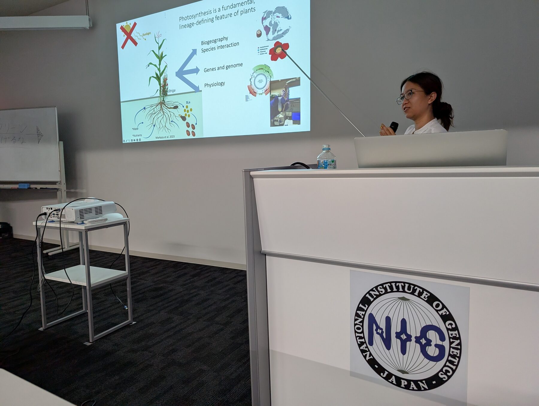 Liming Cai さんのセミナーの様子