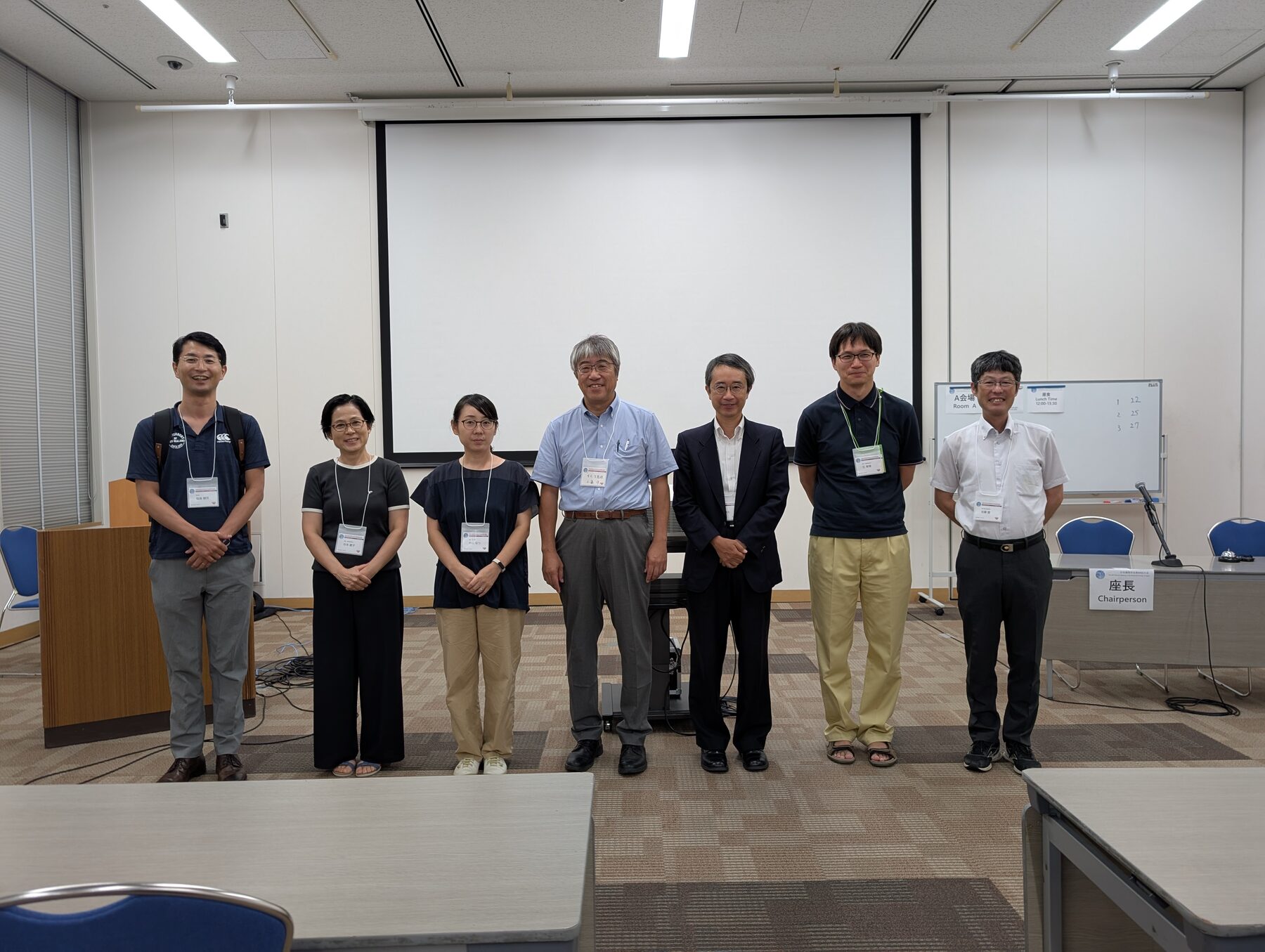 植物学会シンポジウムの集合写真