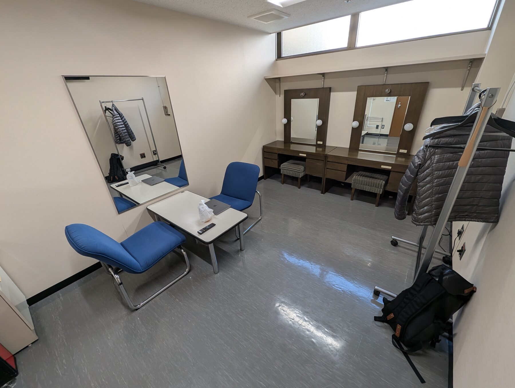 遺伝学講座・みしま当日の楽屋